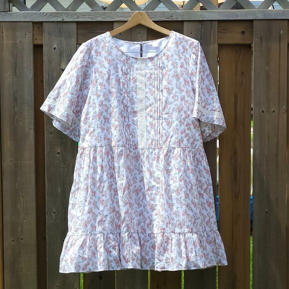 PRETTY Jillian Harris x Joe Fresh Floral Dress Women's XL BNWT - Picture 2 of 11